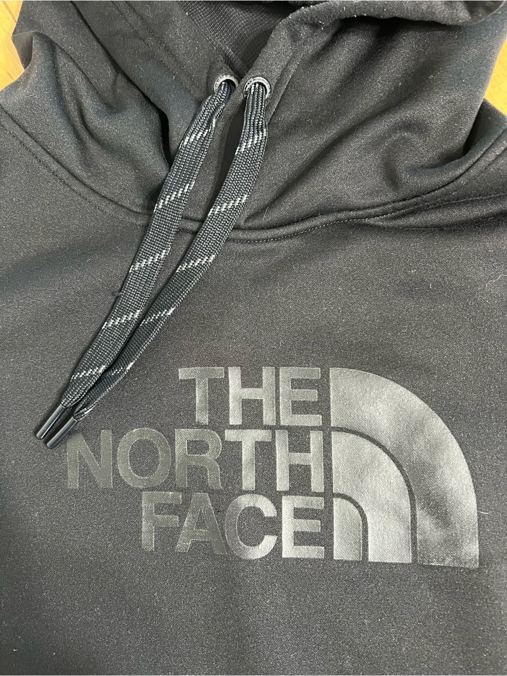 The North Face Black Pullover Hoodie with Logo - Picture 3 of 5